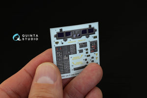 Quinta Studio QD48091 UH-1Y Venom 3D-Printed &amp;amp; coloured Interior on decal paper (for Kitty Hawk kit) 1/48 – immagine 4