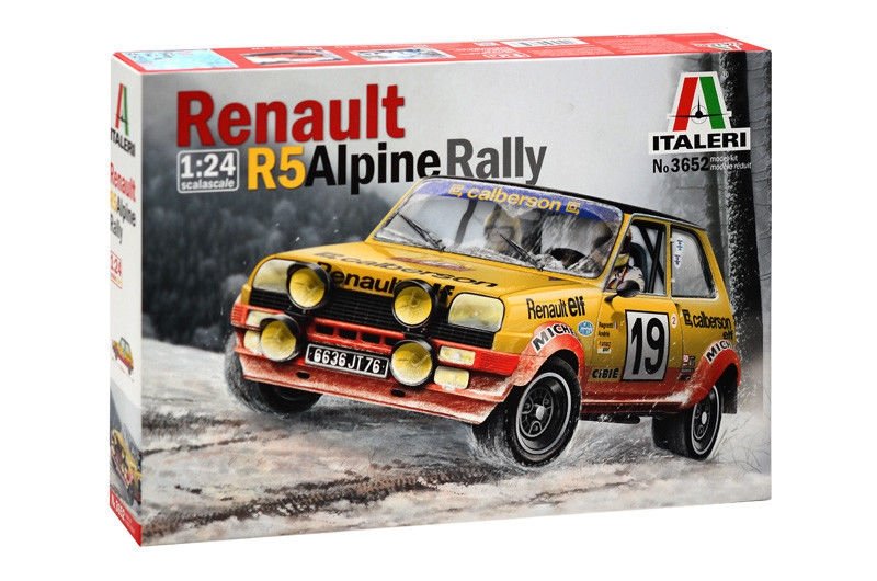 Italeri 3652 RENAULT R5 ALPINE RALLY 1/24