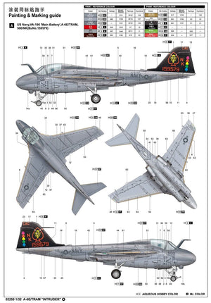 Trumpeter 02250 Grumman A-6E Intruder 1/32 – zdjęcie 3