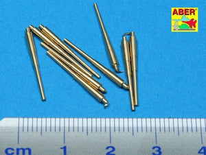 Aber 1/700L-11 Ensemble de 9 canons de 406 mm de long pour navires : North Carolina, Washington 1/700 – image 2