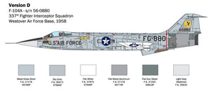 Italeri 2515 F-104 STARFIGHTER A/C 1/32 – Bild 7