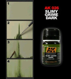AK Interactive AK026 Slimy Grime Dark 35ml – zdjęcie 2