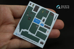 Quinta Studio QD48237 B-26K 3D-Printed &amp;amp; colored Interior on decal paper (ICM) 1/48 – image 3