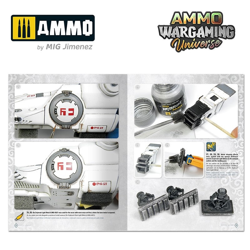 Ammo of Mig 6927 AMMO WARGAMING UNIVERSE Livre 08 - Vieillissement des avions et des vaisseaux spatiaux (anglais, espagnol, polonais) – image 6