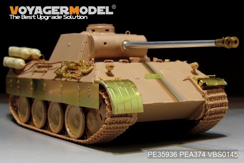 Voyager Model PE35936 WWII German Panther D w/&amp;quot;Stadtgas&amp;quot; Fuel Tanks Basic For MENG TS-038 1/35 – imagen 15