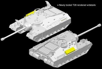 Dragon 6750 T28 Super Heavy Tank 1/35 – imagen 9