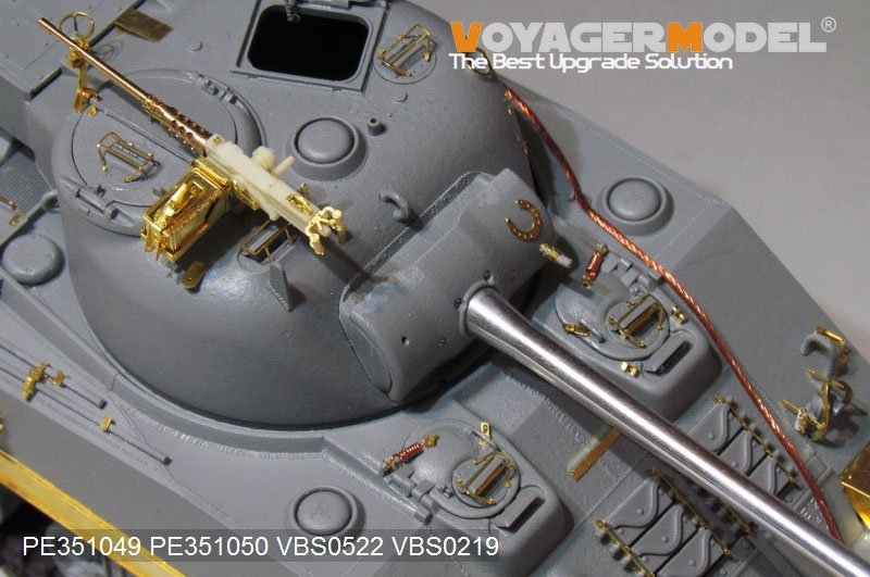 Voyager Model PE351049B WWII UK Sherman VC Firefly (B Ver.included Gun Barrel) For R.F.M 5038 1/35 – immagine 10