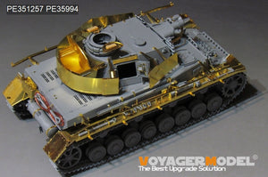 Voyager Model PE351257 WWII German Pz.Kpfw.IV Ausf.F1 LateProduction Basic For DRAGON 6957 1/35 – zdjęcie 2