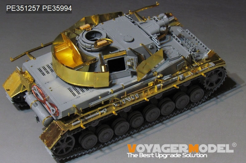 Voyager Model PE351257 WWII German Pz.Kpfw.IV Ausf.F1 LateProduction Basic For DRAGON 6957 1/35 – zdjęcie 2
