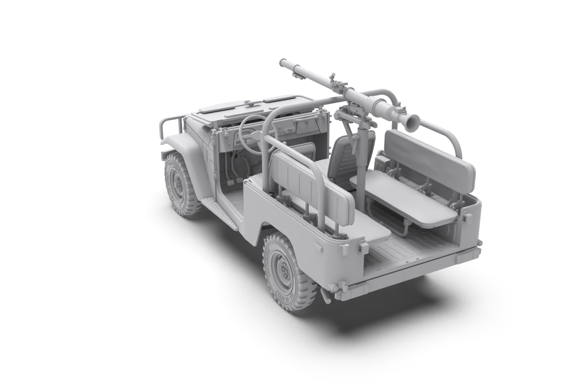 AK Interactive AK35003 FJ43 PICKUP WITH SPG-9 RECOILLESS GUN 1/35 – Bild 8