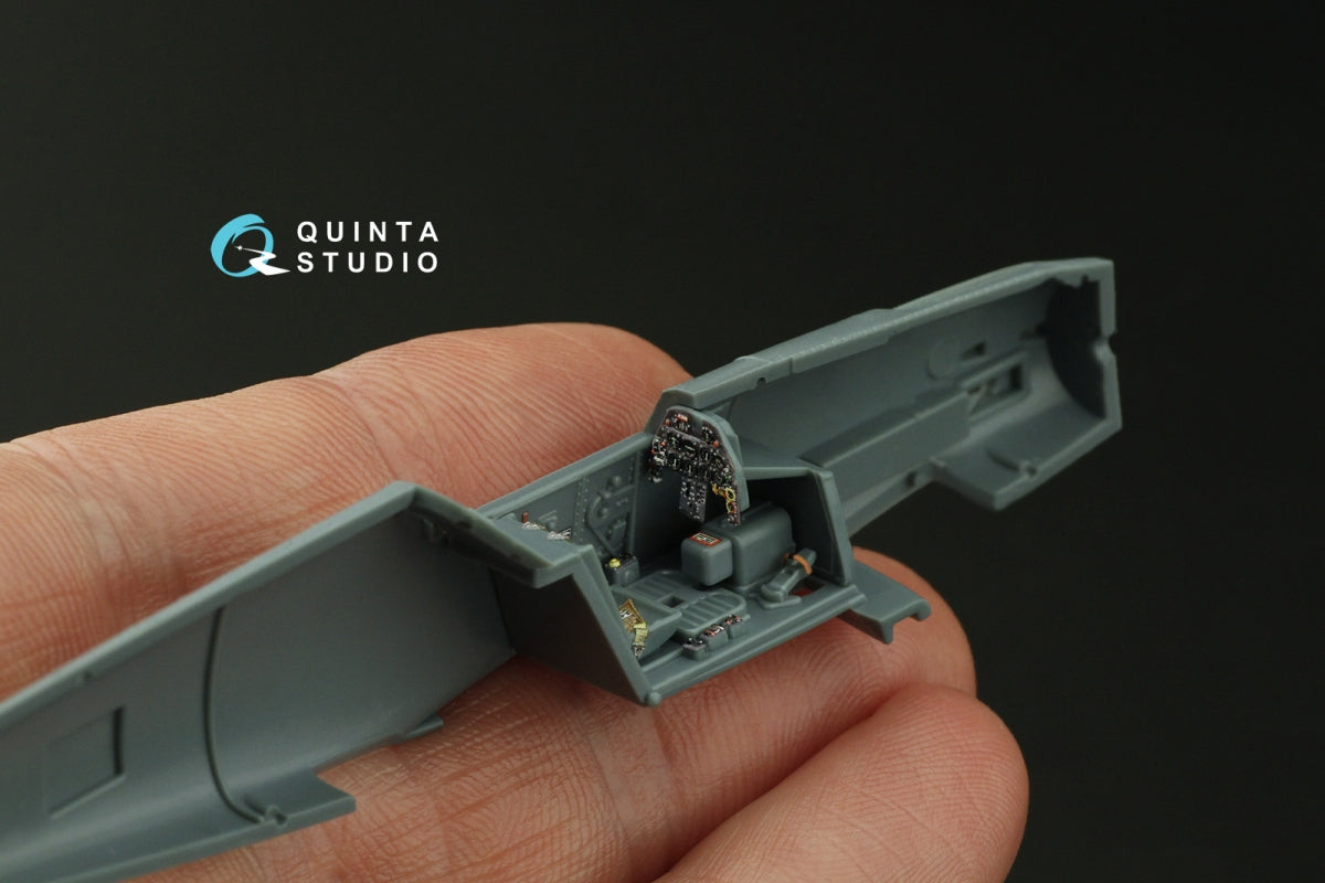 Quinta Studio QD72169 Bf 109G 3D-Printed coloured Interior on decal paper (Eduard) 1/72 – Bild 10