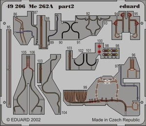 Eduard 49206 Me 262A Schwalbe 1/48 Tamiya – immagine 2