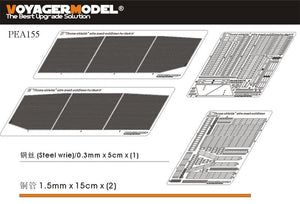Voyager Model PEA155 WWII German StuG.IV &amp;quot;Thoma shields&amp;quot; wire mesh schürzen (For DRAGON Kit) 1/35 – imagen 3