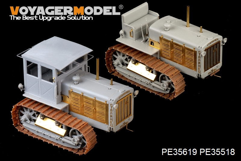 Voyager Model PE35619 WWII Soviet ChTZ S-65 Tractor w/Cab For TRUMPETER 05539 1/35 – Bild 9