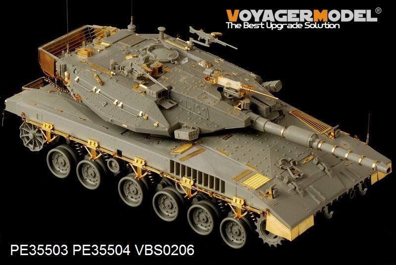Voyager Model PE35504 IDF Merkava Mk.3D MBT side skirts For MENG TS-001 1/35 – Bild 3