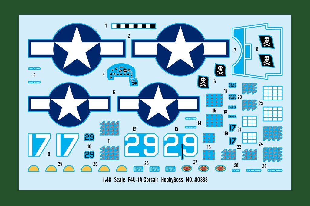 Hobby Boss 80383 F4U-1A Corsair 1/48 – image 10