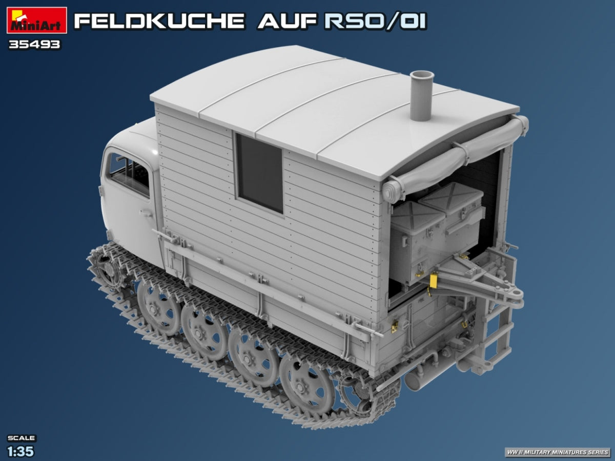 MiniArt 35493 35429 Feldküche Auf RSO/01 1/35 – zdjęcie 4