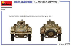MiniArt 35431 Sd.Kfz.234/3 With 2cm Schwebelafette 38 1/35 – immagine 13