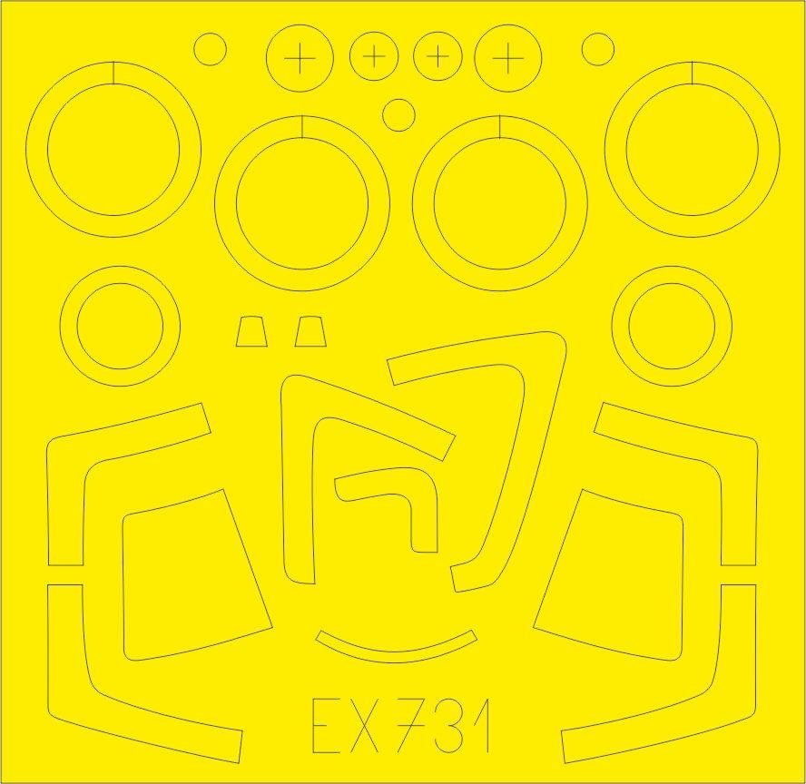 Eduard EX731 Su-27S KITTY HAWK 1/48 