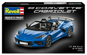 Revell 67750 Model Set 1/25 Corvette C8 Cabriolet 1/25
