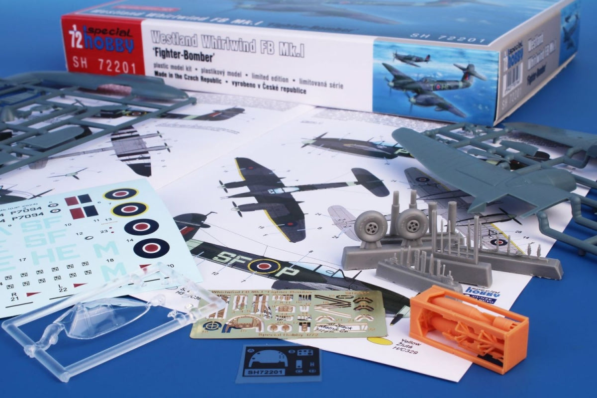 Special Hobby 72201 Westland Whirlwind FB Mk.I &amp;#39;Fighter-Bomber&amp;#39; 1/72 – immagine 8