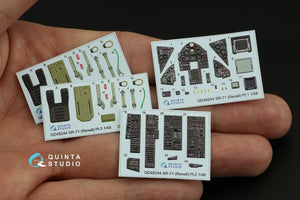 Quinta Studio QD48244 SR-71A 3D-Printed &amp;amp; coloured Interior on decal paper (Revell) 1/48 – immagine 9