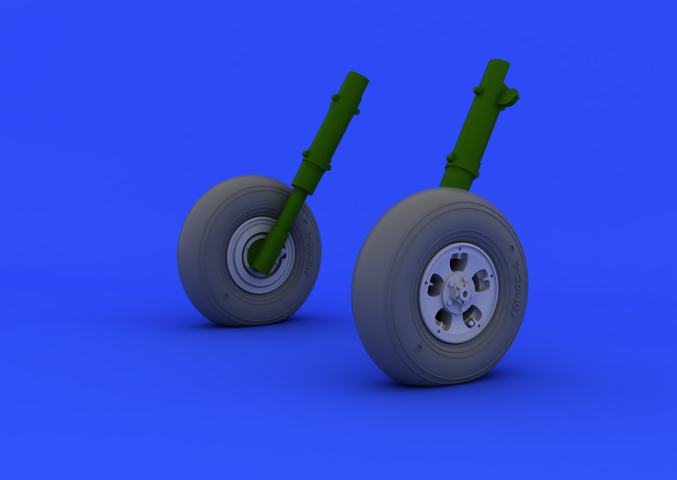 Eduard 632038 Spitfire Mk. I/II wheels 1/32 (Revell) – Bild 2