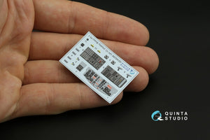 Quinta Studio QDS-48286 UH-1C 3D-Printed &amp;amp; coloured Interior on decal paper (HobbyBoss)(Small version) 1/48 – Bild 3