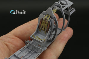 Quinta Studio QD24009 Spitfire Mk.IXc 3D-Printed &amp;amp; coloured Interior on decal paper (Airfix) 1/24 – Bild 6