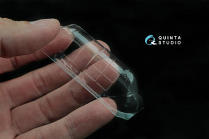 Quinta Studio QC48017 Su-2 vacuformed clear canopy (for Zvezda kit) 1/48 – immagine 3