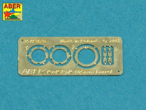 Aber 35L-231 10,5cm KwK L/70 barrel with double baffle muzzle brake for German Pz.Kpfw. VII Lowe 1/35 1/35 – zdjęcie 9