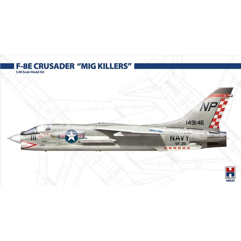 Hobby 2000 48020 F-8E Crusader &amp;quot;MIG Killers&amp;quot; 1/48