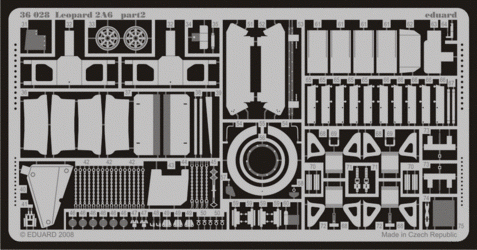 Eduard 36028 Leopard 2A6 1/35 Tamiya – Bild 4