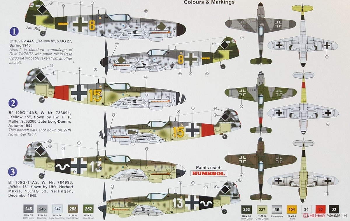 AZ-Model 7642 Bf-109G-14AS Reich Defence 1/72 – zdjęcie 6