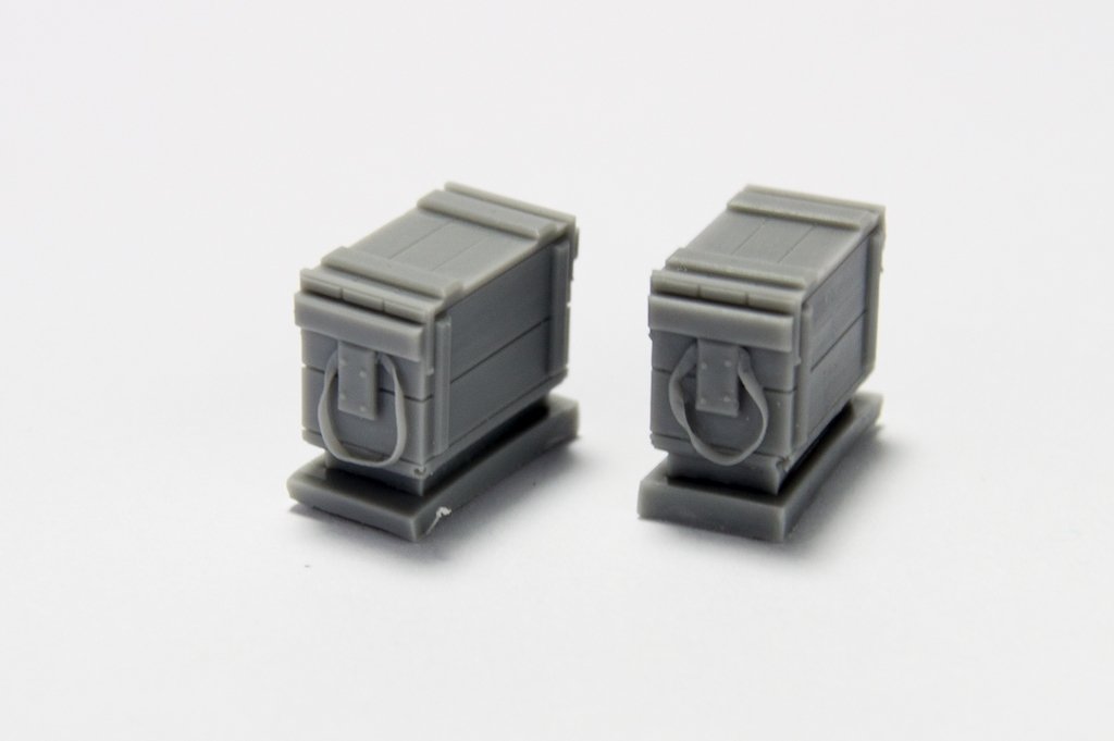 Panzer Art RE35-367 British ammo boxes for 0,303 ammo (wooden pattern) 1/35 – zdjęcie 3