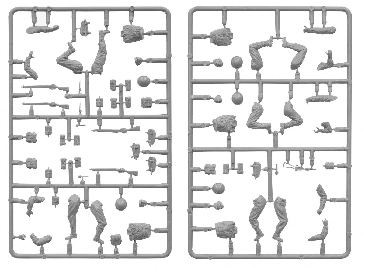 MiniArt 35496 British Tank Riders (NW Europe). Resin Heads 1 1/35 – Bild 2