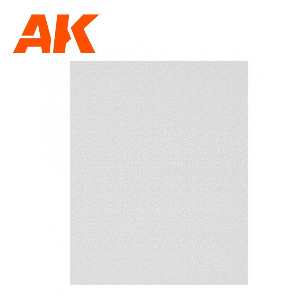 AK Interactive AK6582 FEUILLE D'EAU TRANSPARENTE FINE WATER 245 X 195MM / 9,64 X 7,68 “ – FEUILLE ACRYLIQUE TEXTURÉE – 1 UNITÉ