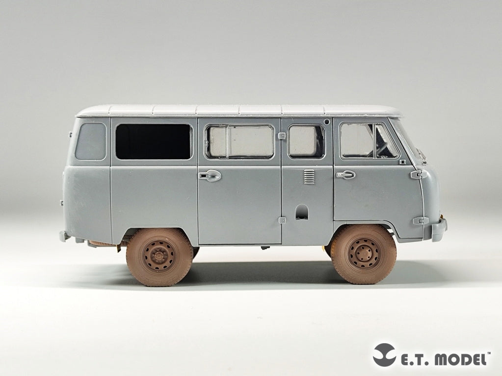 E.T. Model P35-115 Russian UAZ 3909 Military Van Sagged wheels For ZVEZDA 3644 1/35 – Bild 10