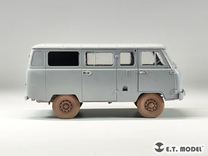E.T. Model P35-115 Russian UAZ 3909 Military Van Sagged wheels For ZVEZDA 3644 1/35 – Bild 10