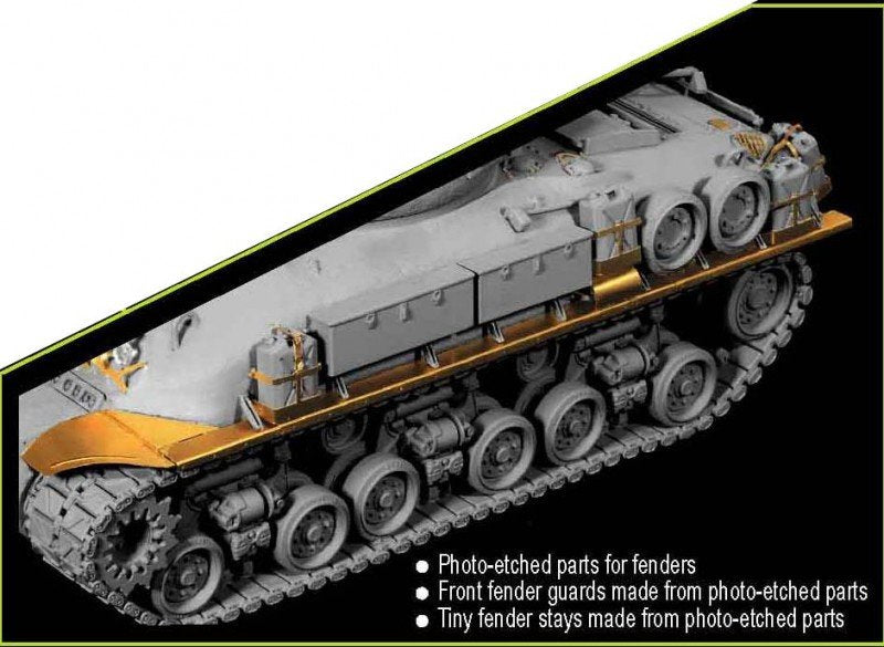 Dragon 3539 M51 Super Sherman Israel Defense Force - Premium Edition 1/35 – immagine 5