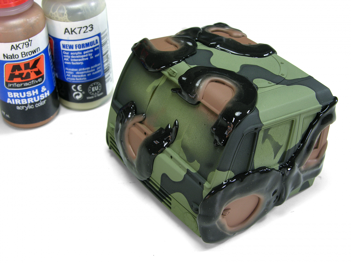 AK Interactive AK8076 CAMOUFLAGE ELASTIC PUTTY 80g – imagen 2