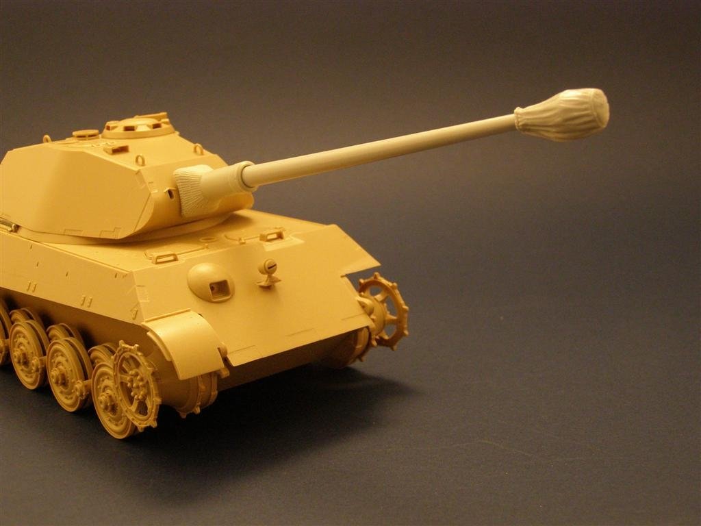 Panzer Art RE35-051 KwK43/L71 Barrel with canvas cover for King Tiger (Porsche Turret) 1/35 – Bild 2