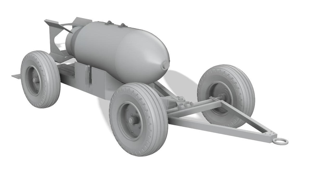 Thunder Model 32002 US Army Bomb Trailer Mark 2 1/32 – Bild 5