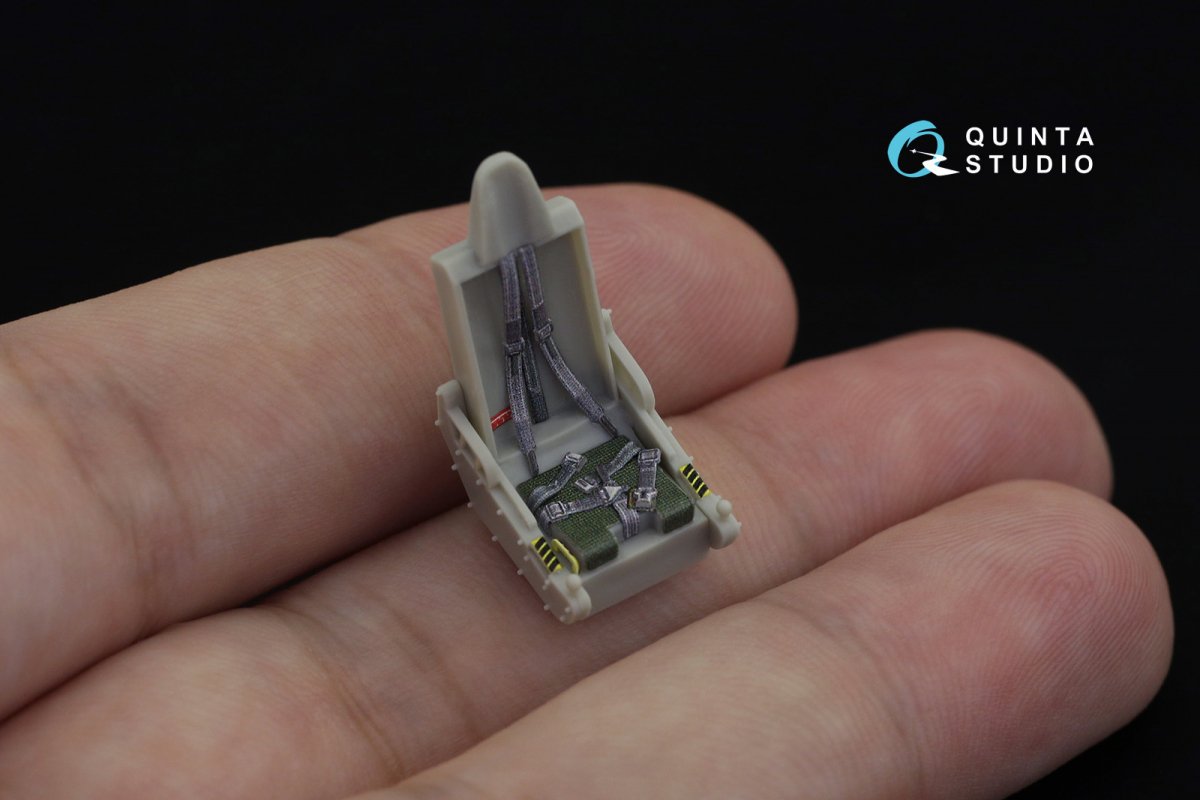 Quinta Studio QD48219 F-5E 3D-Printed &amp;amp; coloured Interior on decal paper (AFV club) 1/48 – zdjęcie 9