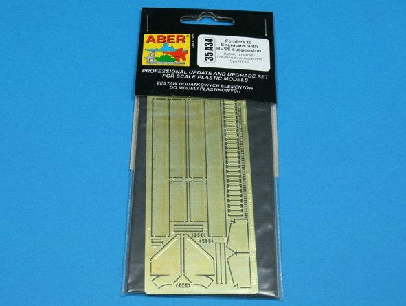 Aber 35A034 Garde-boues pour tracteur avec suspension HVSS (1/35) – image 3