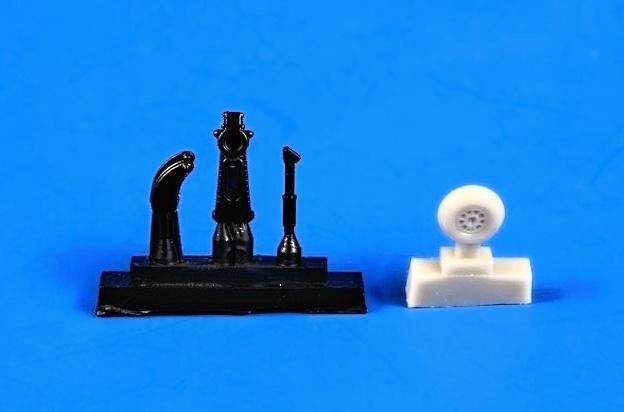 CMK Q48365 Reggiane Re 2005 Tailwheel with Strenghthened Leg 1/48 – Bild 2