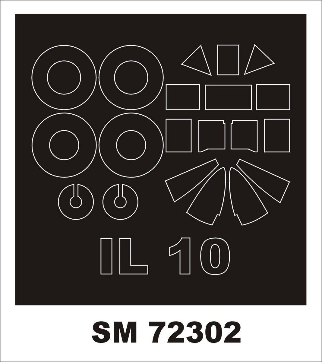 Montex SM72302 IL-10 FLY 1/72