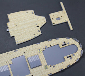 Hasegawa QG51 (72151) NYK Line Hikawa Maru Wooden Deck 1/350 – zdjęcie 4
