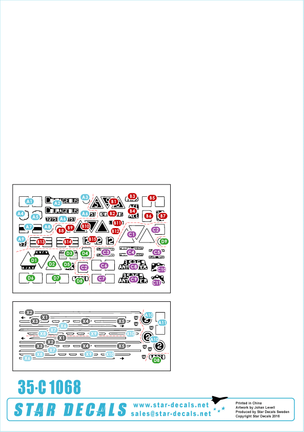 Star Decals 35-C1068 Chars et véhicules blindés australiens n° 3 1/35  – image 2