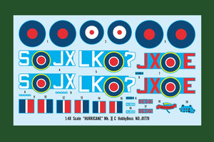 Hobby Boss 81778 HURRICANE Mk.ⅡC 1/48 – Bild 5